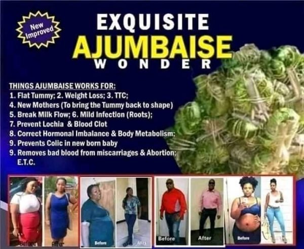 Aju mbaise Herbs Tea For Flat Tummy For Sale In Nigeria