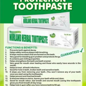 Discover The Magic Of Norland's Herbal Toothpaste