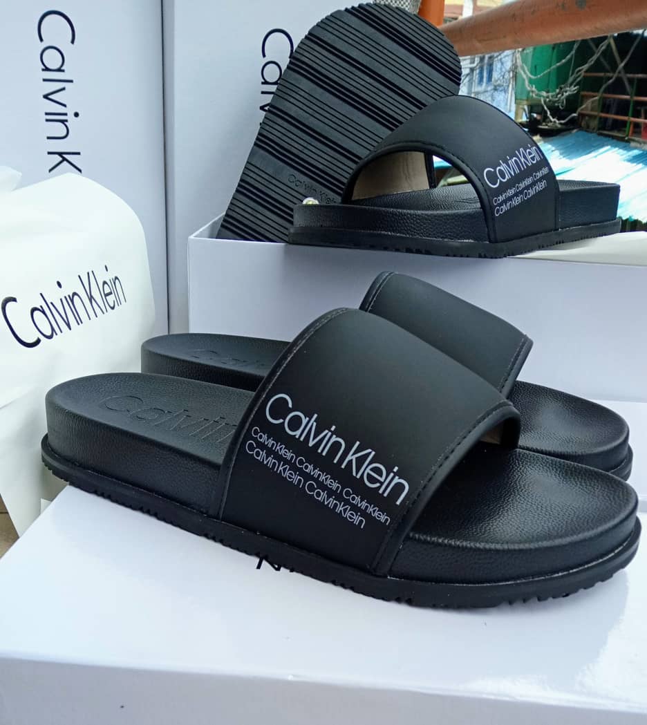 calvin klein ladies slippers