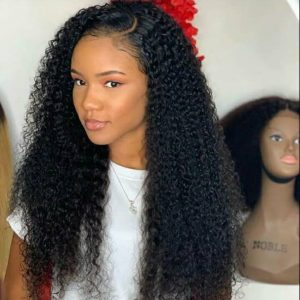 26 Inches Baby Curls With Frontal Lace