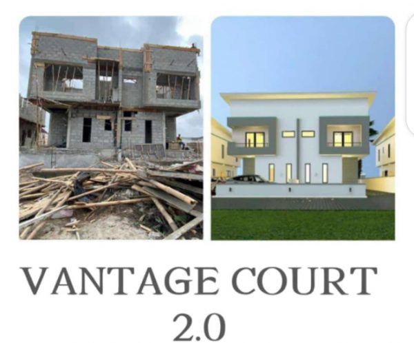 3 Bedroom At Vantage Court Phase 2 Lekki For Sale