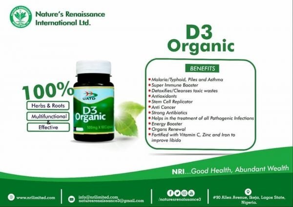 D3 Organic Supplements