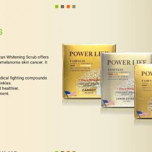 Fairness Africa America Whitening Scrub