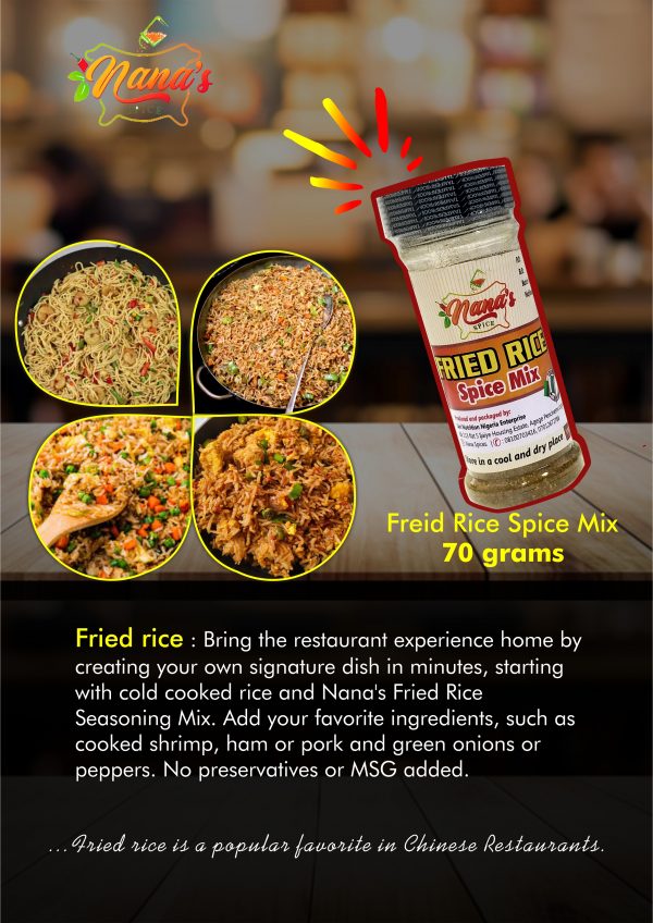 Fried Rice Spices And Herbs