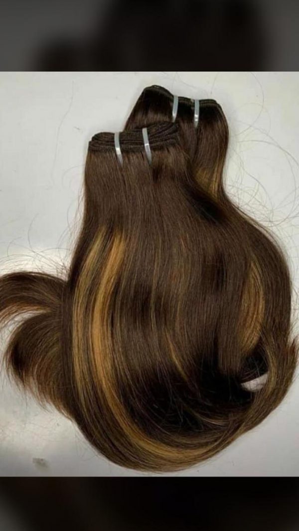 Double Drawn Human Hair