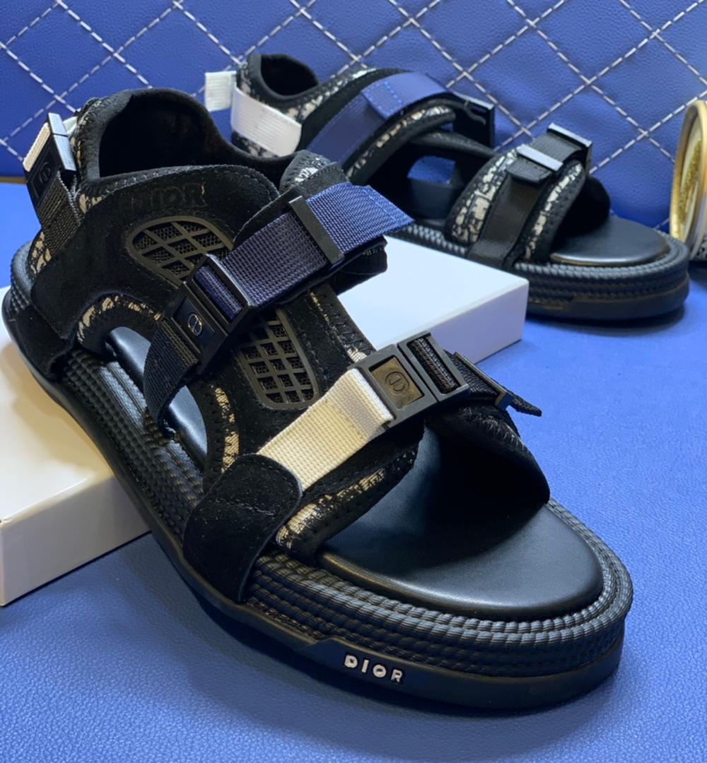 dior sandals green