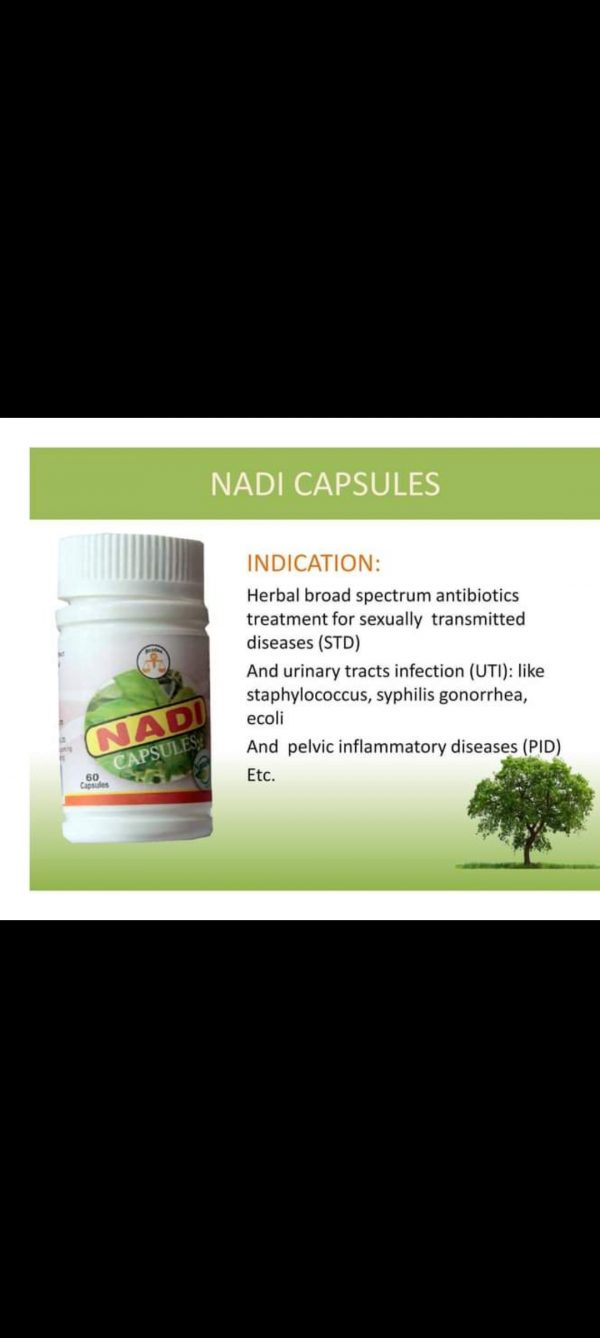 Nadi Herbal Capsules For STD